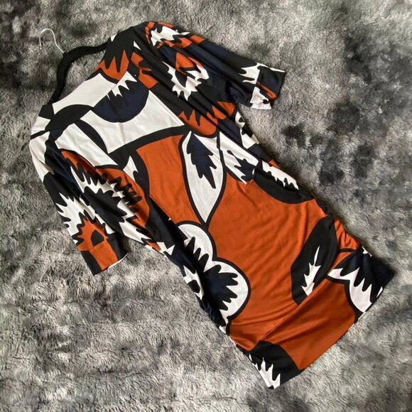 Diane Von Furstenberg Venus Print Dress - Picture 5 of 10